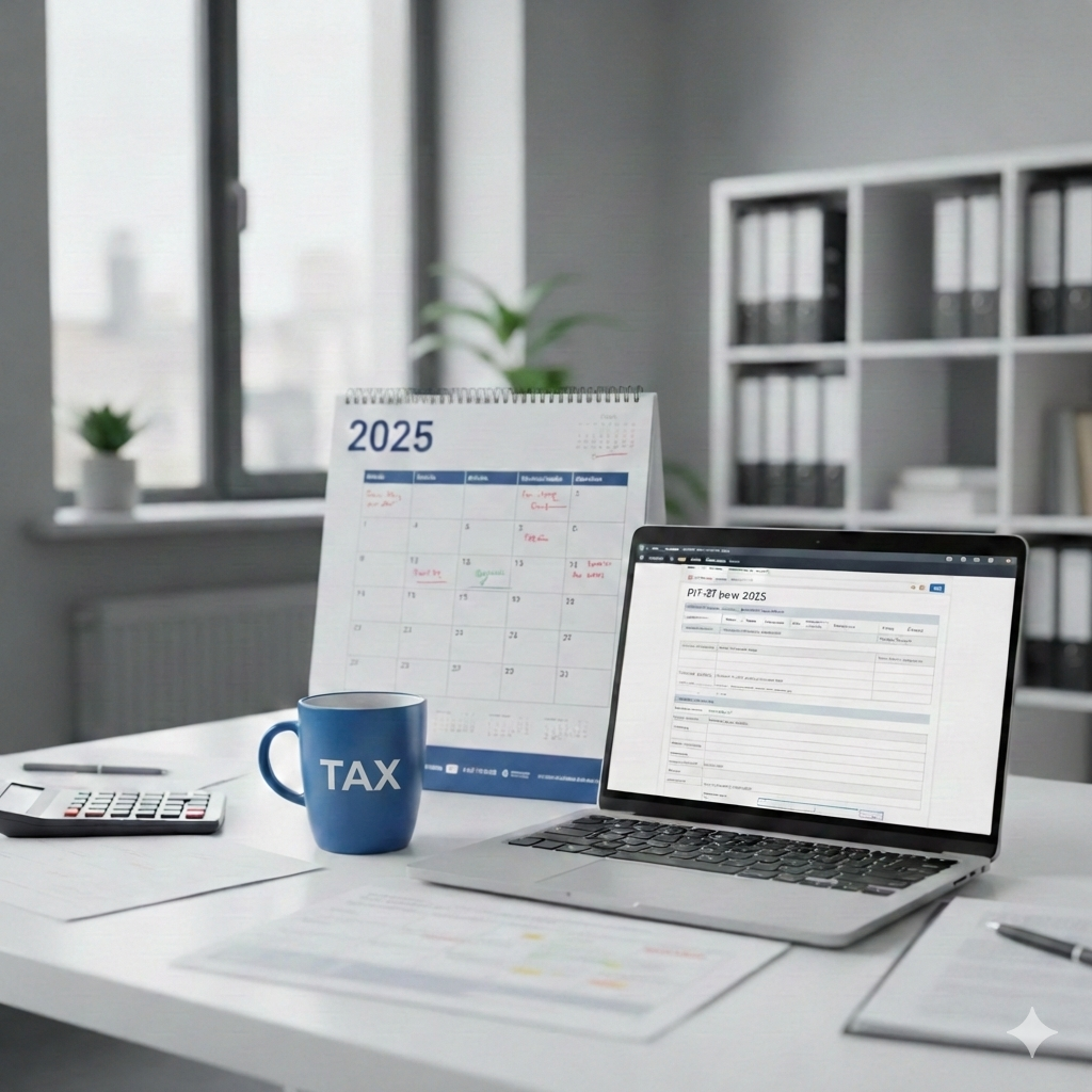 Rozliczenie podatkowe 2025 – poradnik dla przedsiębiorców
